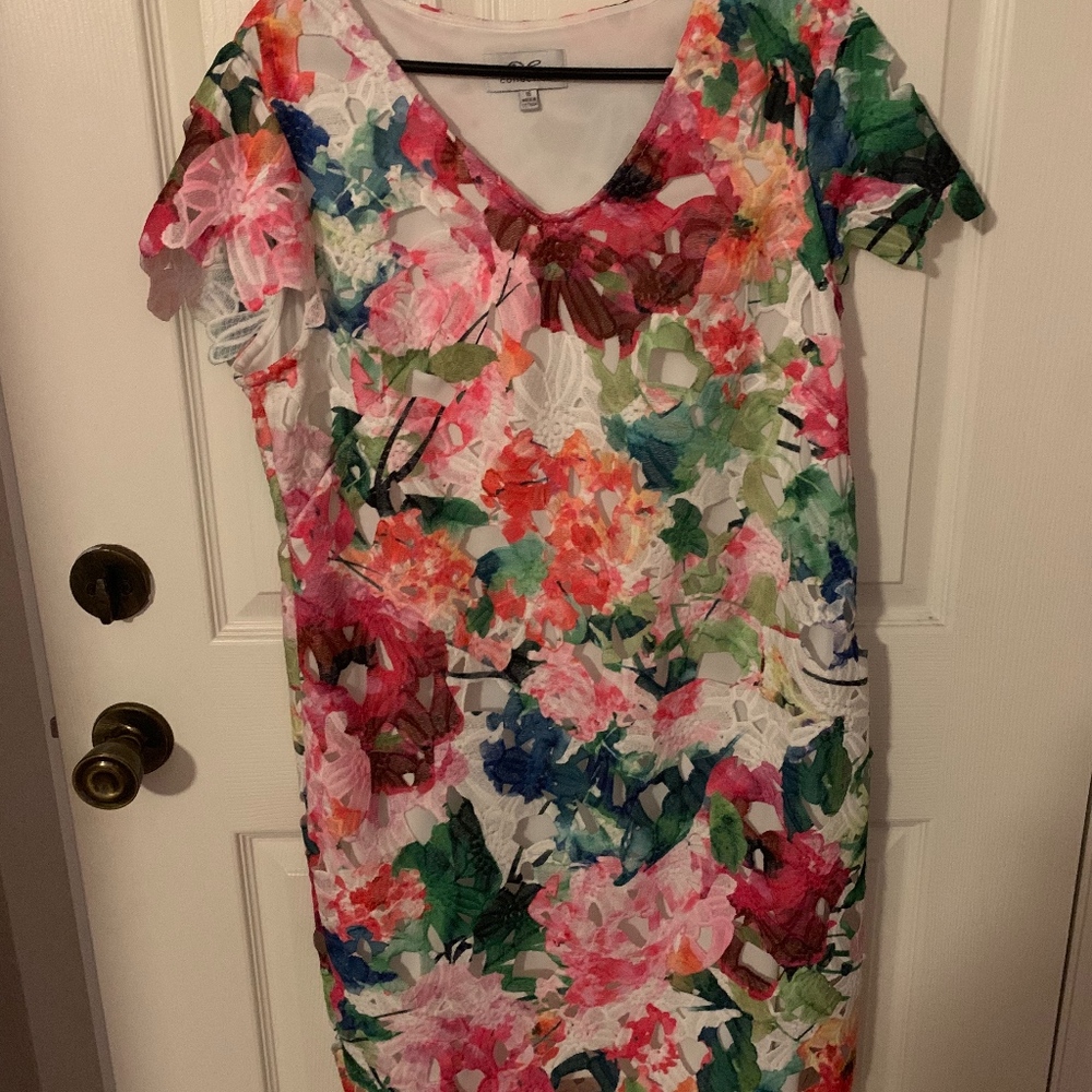 Floral Short Sleeve Dress
